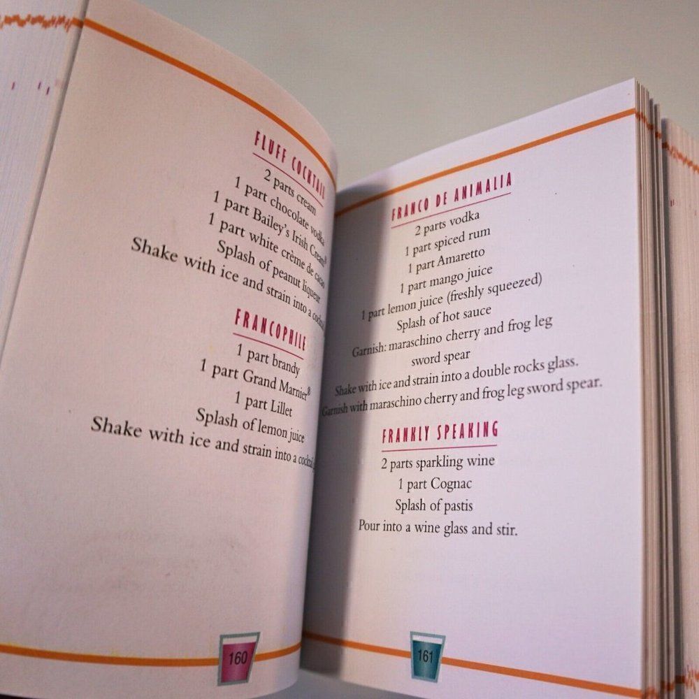 Big Bad-Ass Book of Cocktails 1500 Recipes to Mix It Up! 2010 PB Running Press - Picture 8 of 12